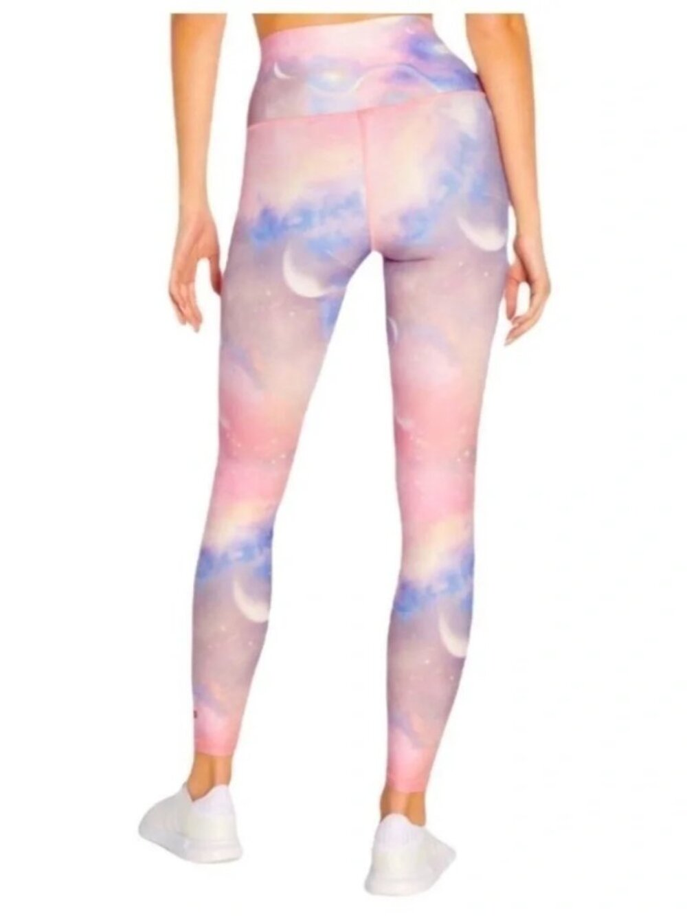Wildfox COSMIC CLOUDY Wash NWOT Leggings  XL pink dopamine